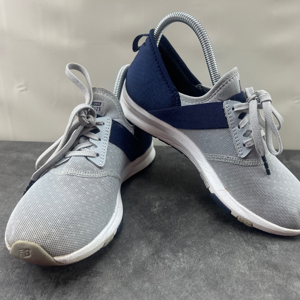 New Balance Nergize Feulcore Women's Running Shoes Blue Gray 5.5 M Youth Sneaker